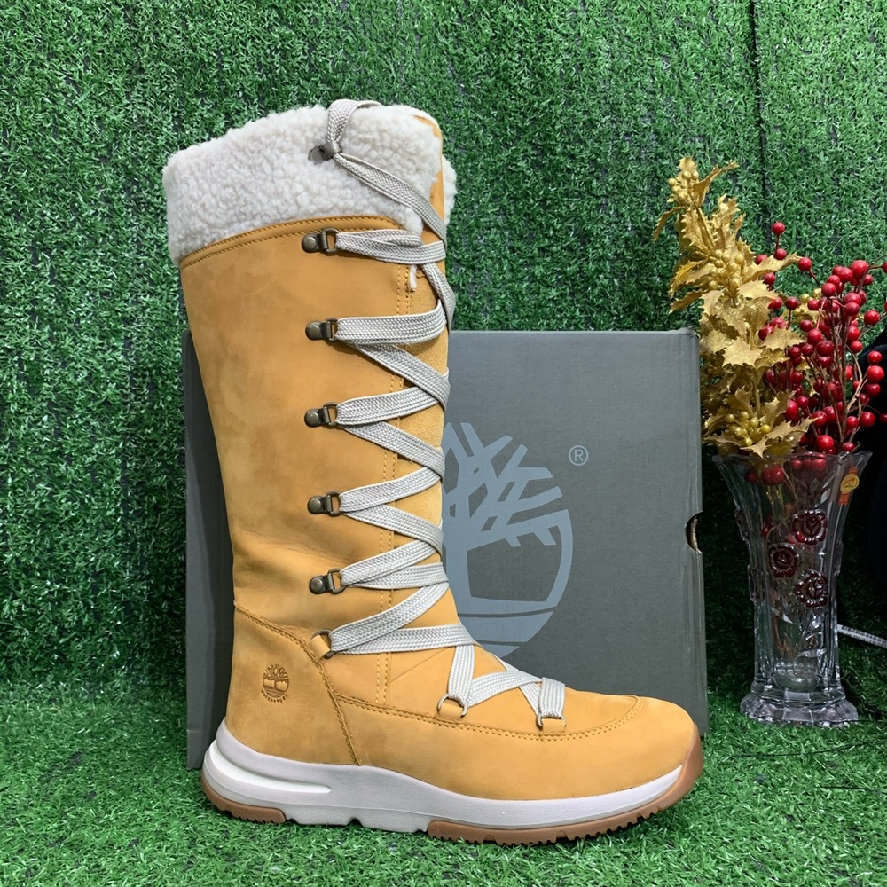 🆕 TIMBERLAND WOMEN'S MABEL TOWN TALL WATERPROOF BOOT